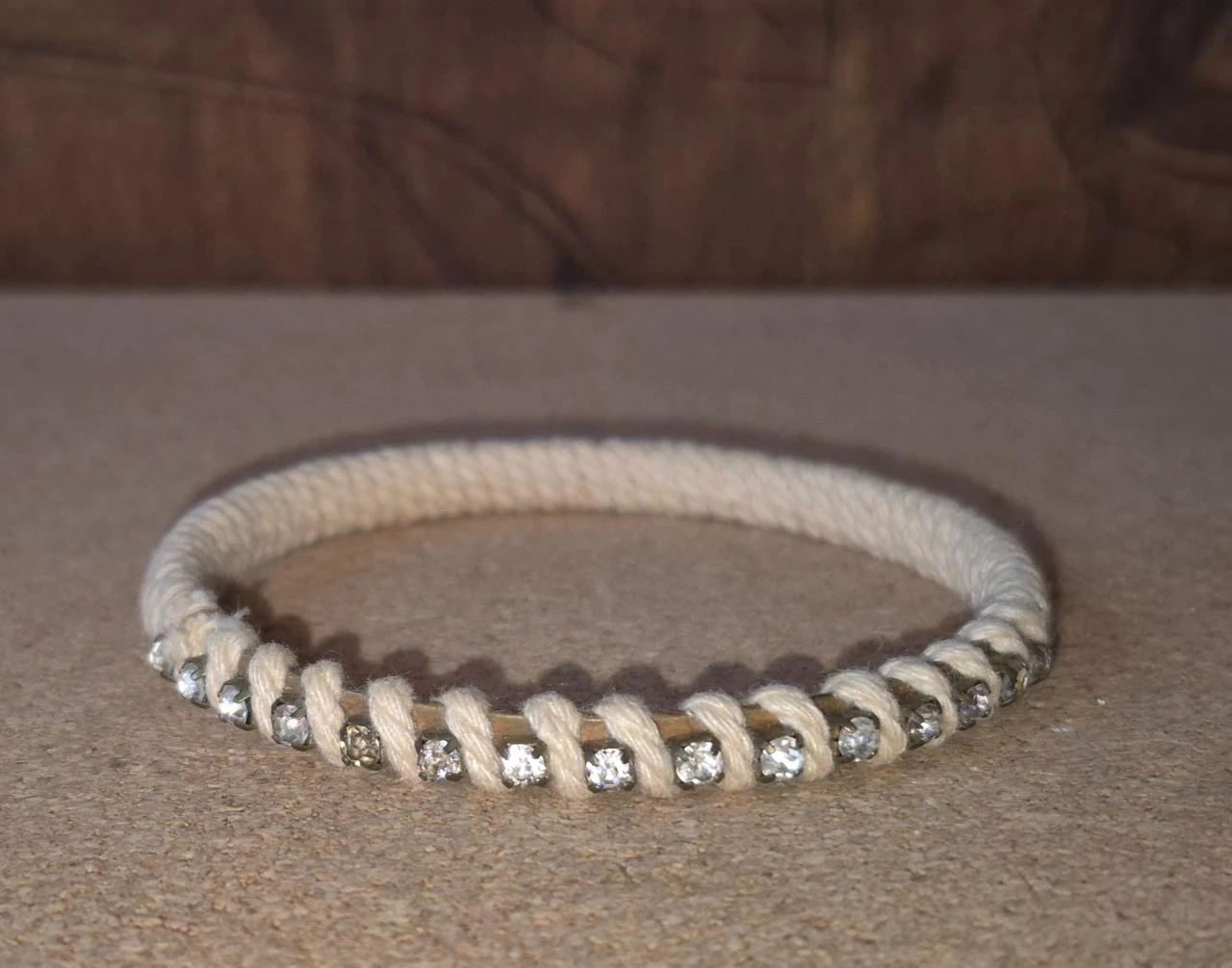 Women's rope bracelet + "sparkling" – photo 2